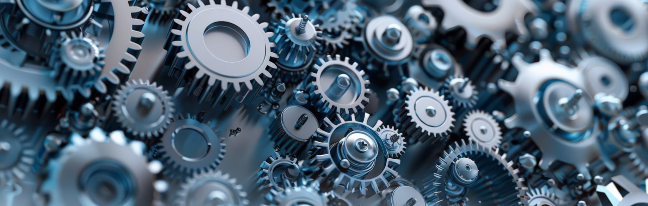 Komplexes Zahnräder-System (Bild: Freepik)