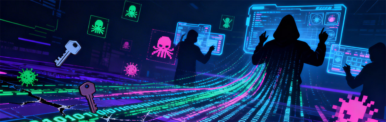 Cyberangriff (Bild: Freepik AI)
