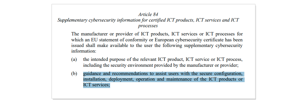 Ausschnitt aus dem EU CSA2 (Bild: EU Commission)