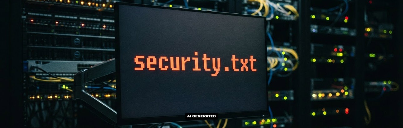 Security.txt auf Bildschirm (Bild: Magnific AI)